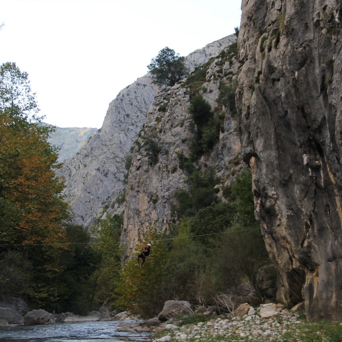 Vía Ferrata Pozo El Milar en La Hermida