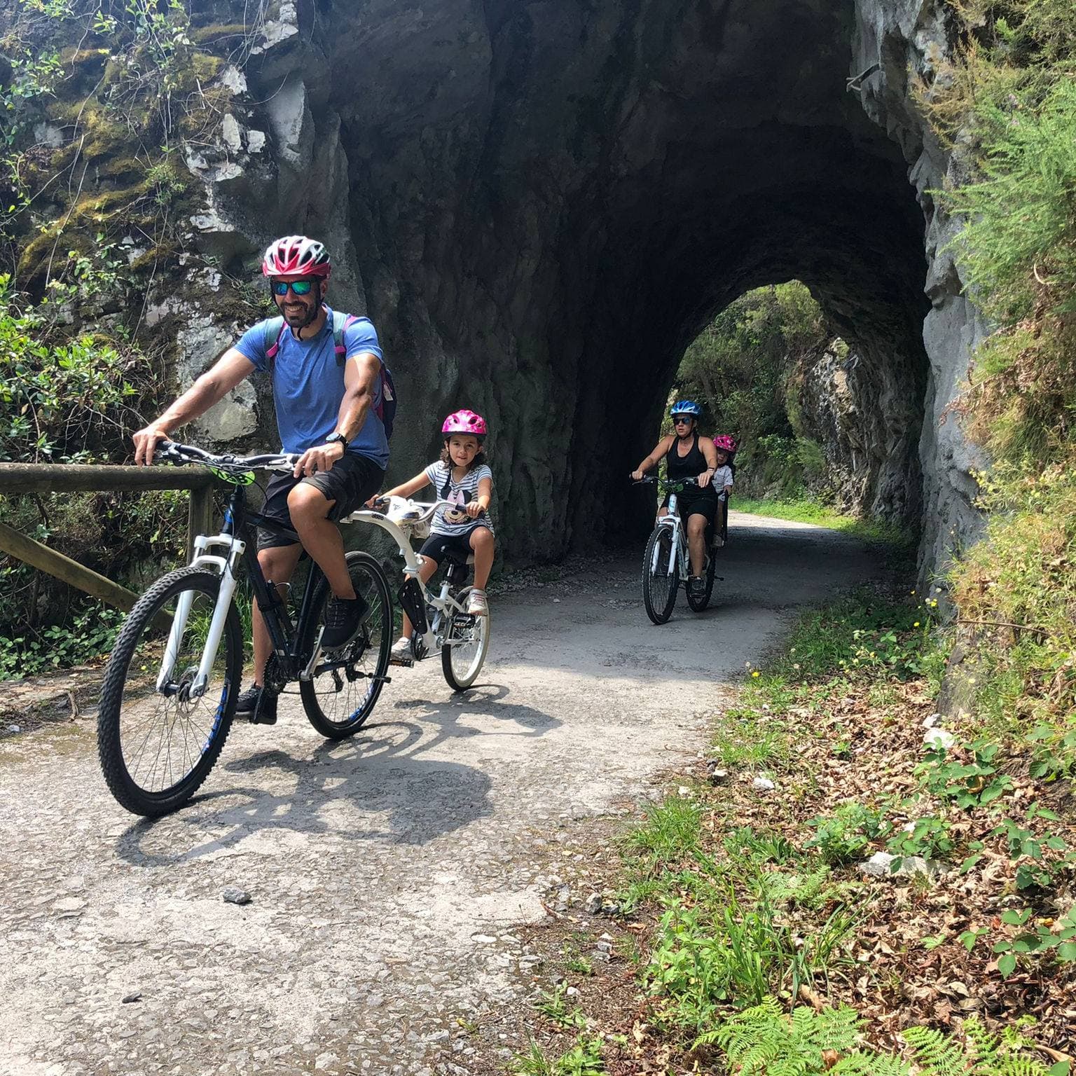 Descenso de la Senda del Oso en bicicleta