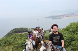 Ruta de los Acantilados a caballo en Soano, Noja