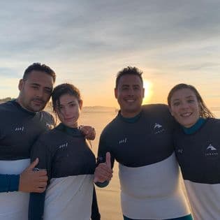 Experiencia de surf romántica en la Playa de Somo