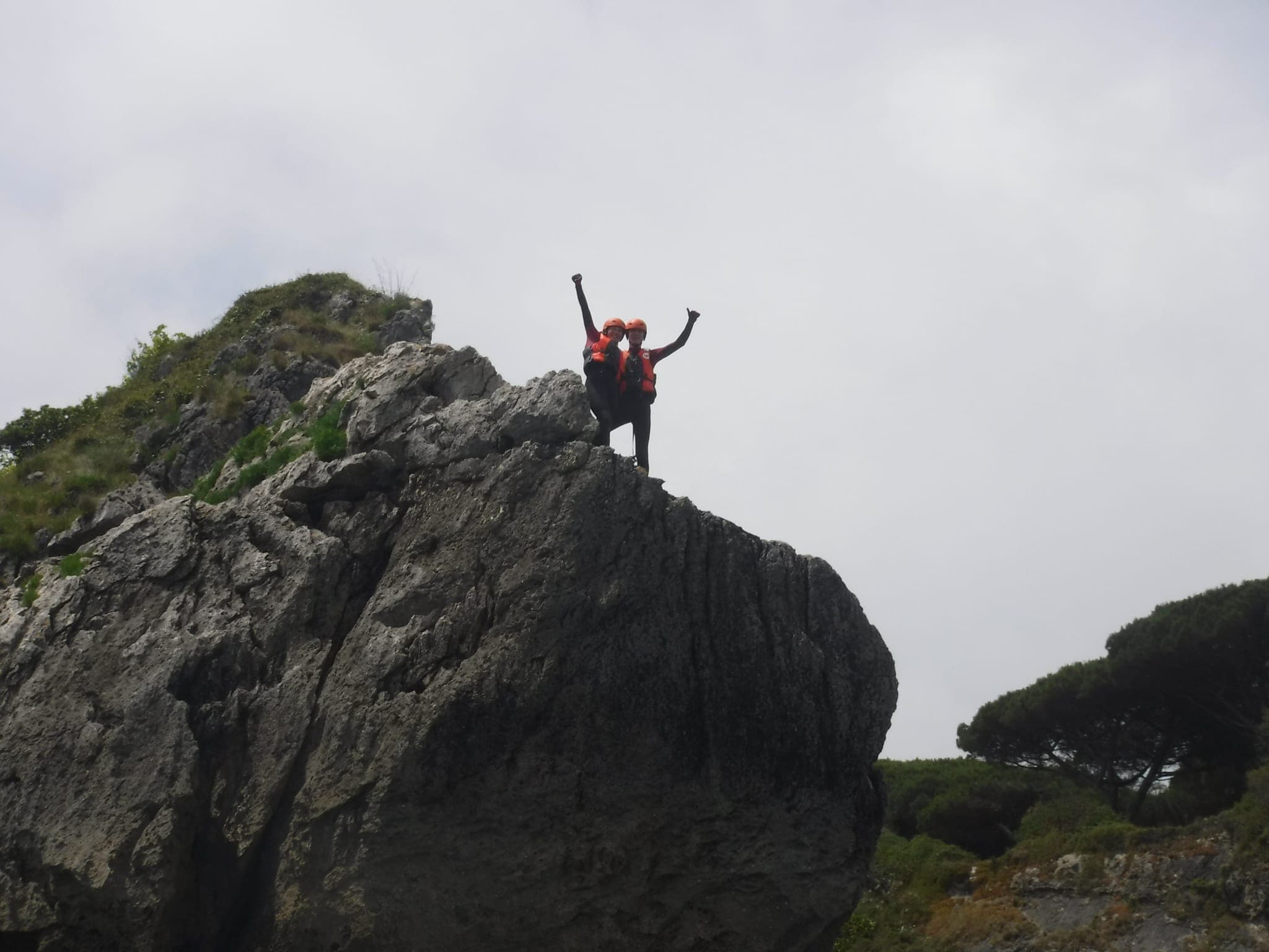 Coasteering en la playa del Sardinero