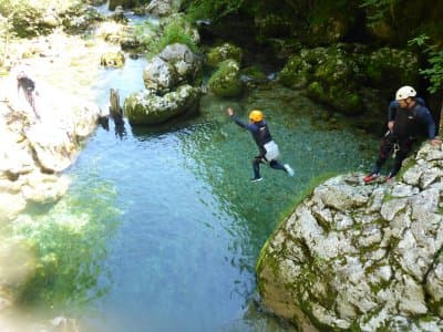 Descenso del cañón La Molina