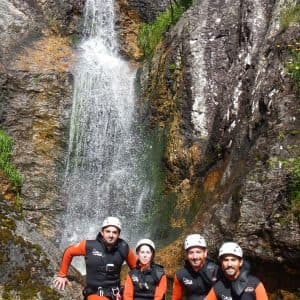 Barranquismo en el río Vallegón