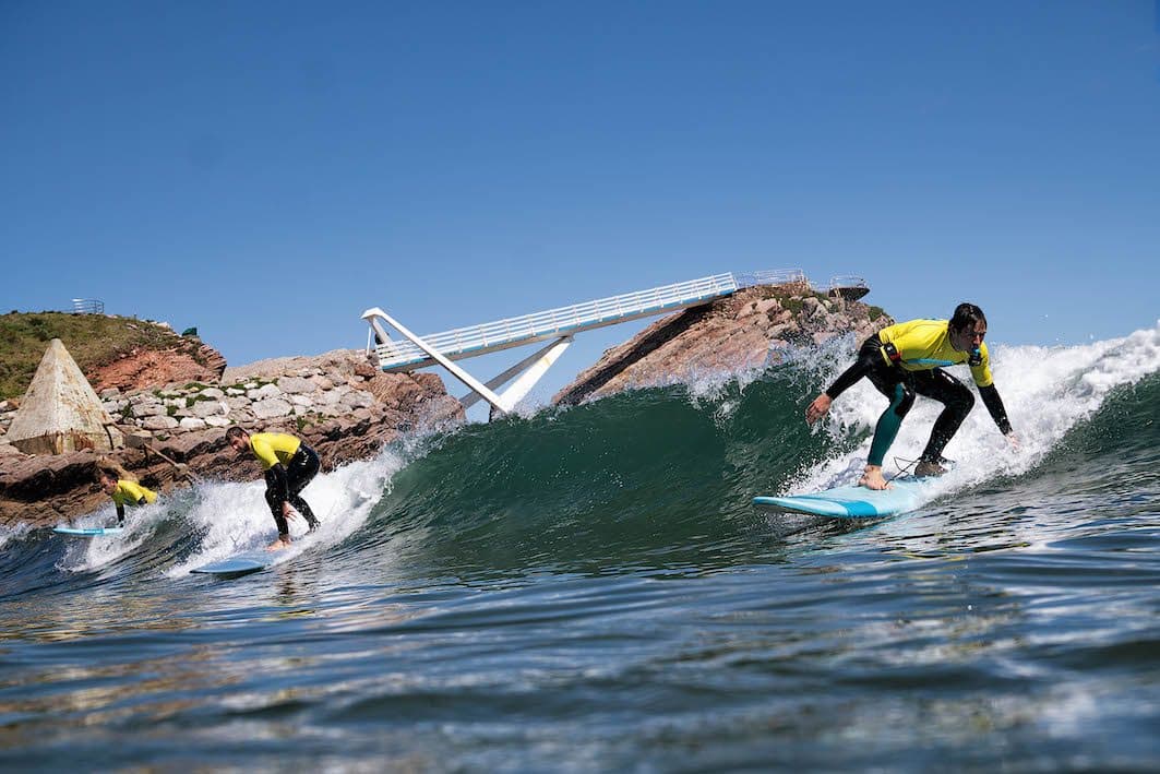 Curso de surf en Salinas