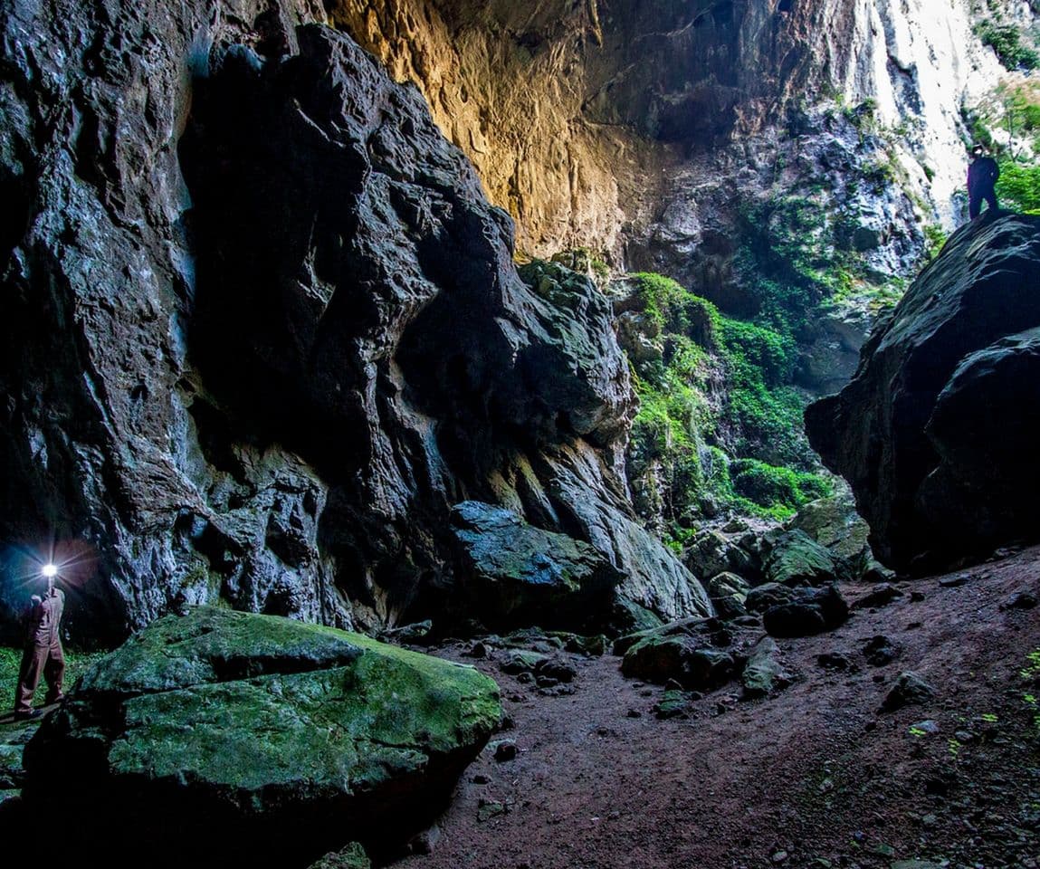 Espeleo-Barranquismo en la Cueva de Tinganón