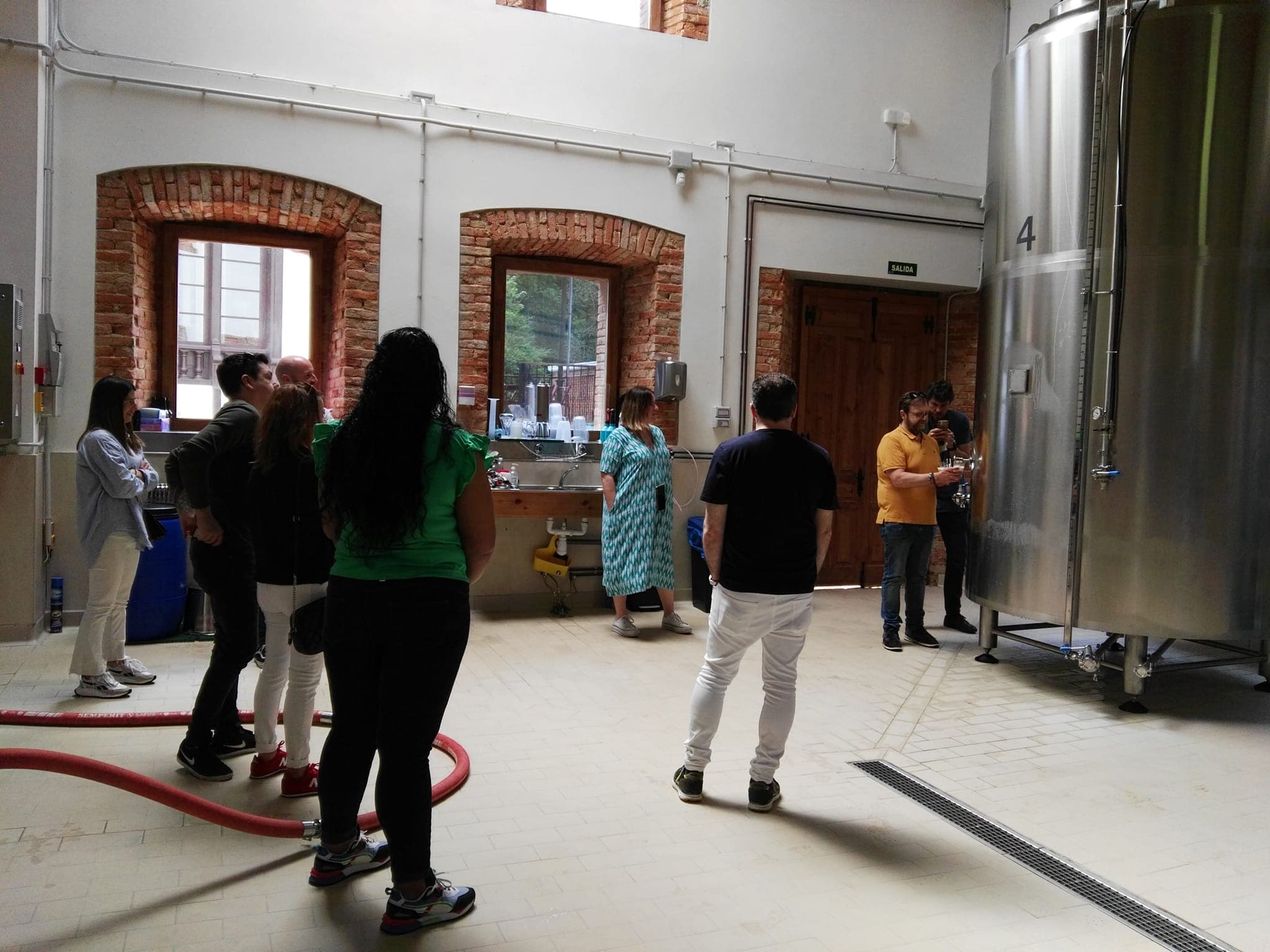 Visita a la fábrica de cerveza "Ordum" en Piloña