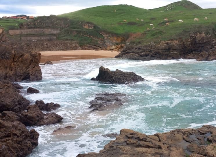 Ruta a pie por la costa cantábrica