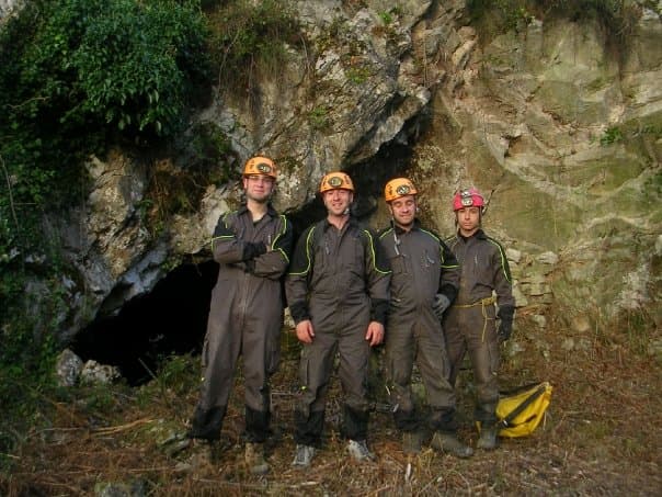 Espeleología en Cueva de Tinganón