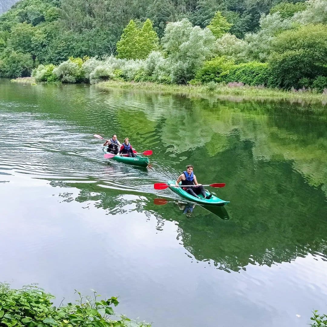 Barranquismo + Descenso del Sella en canoa en Asturias