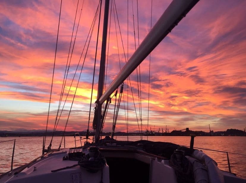 Alquiler diario de barco en Santander