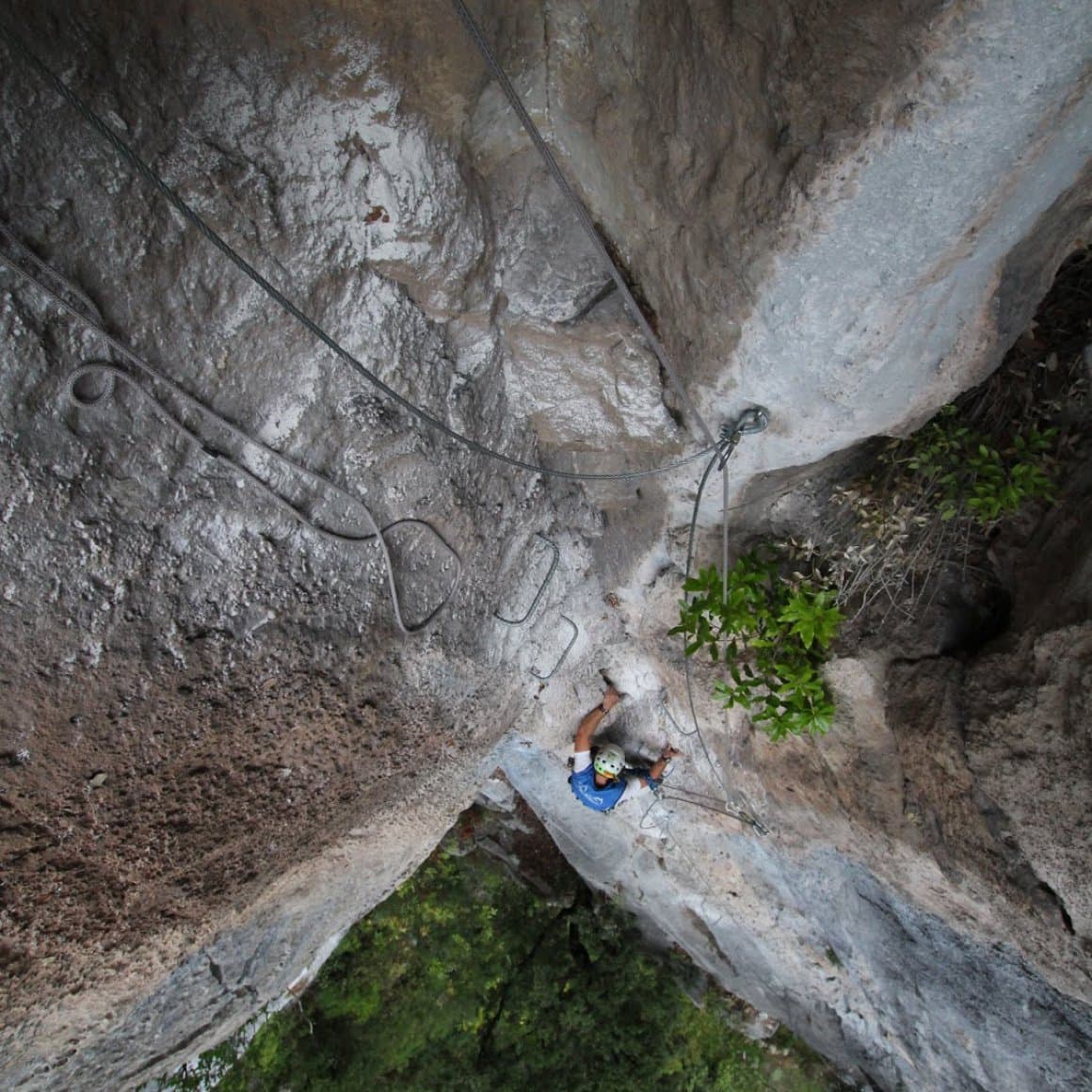 Vía ferrata "Peñarruscos" en La Hermida