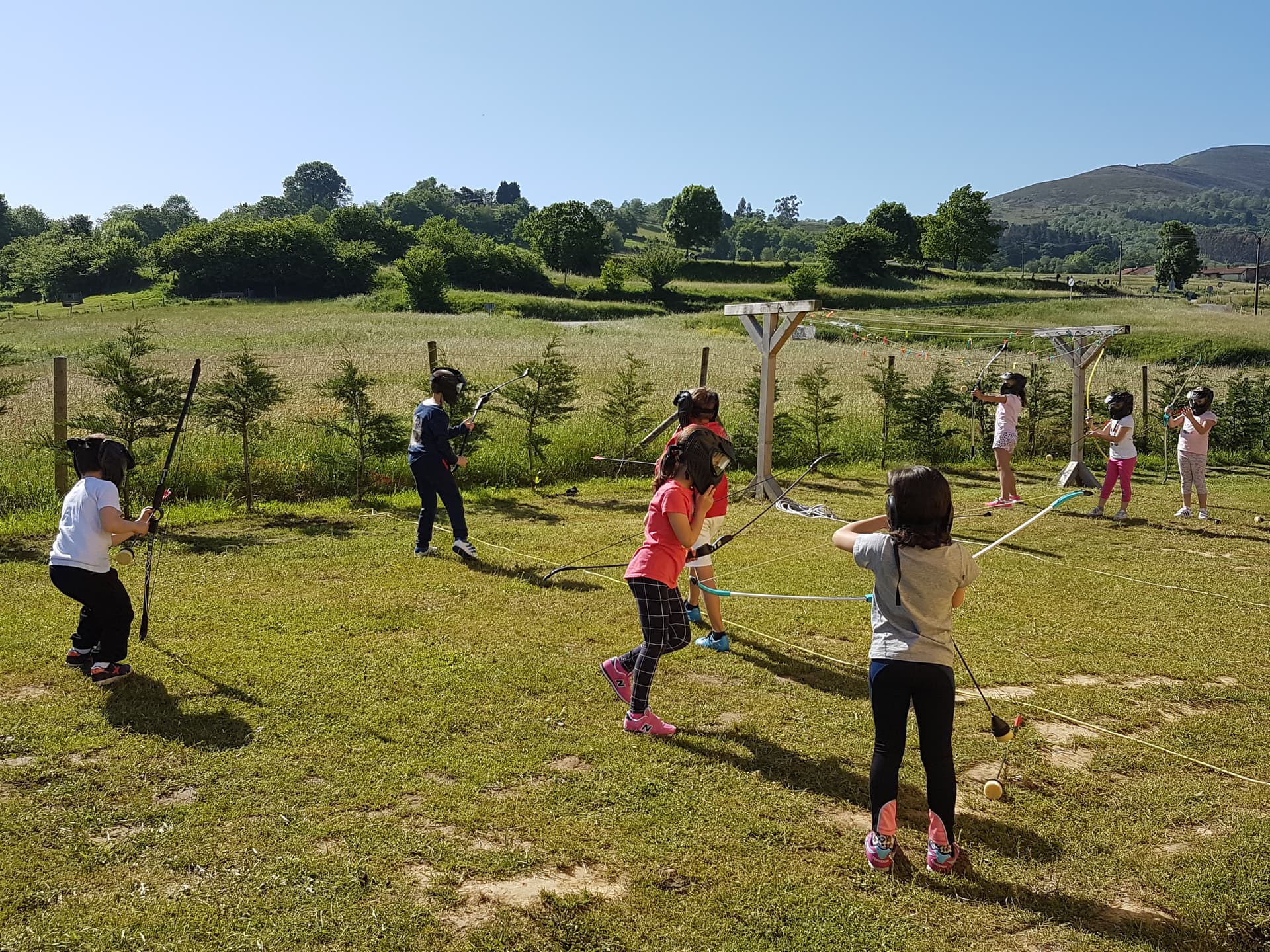 Batalla de Archery Tag con merienda incluida