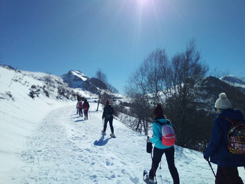 Raquetas de nieve en el Parque Natural de Ubiñas la Mesa: Aventura invernales