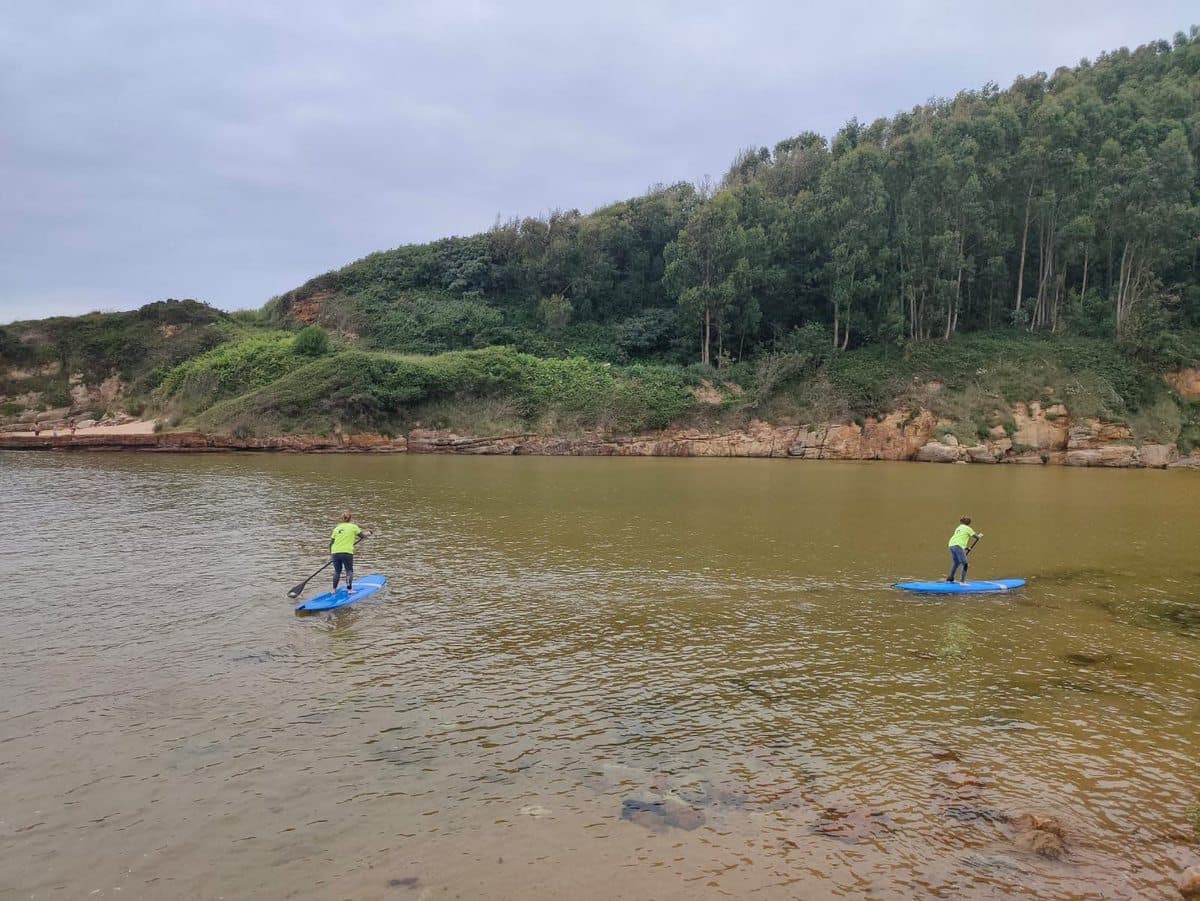 Rutas de paddle surf en Galizano