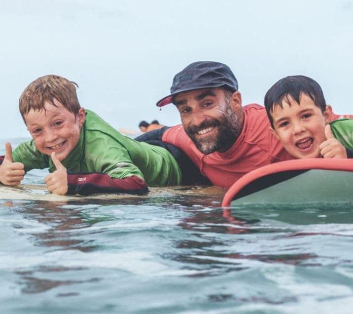 Surf Kids en San Vicente de la Barquera