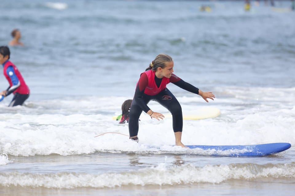 Clase surf en Loredo