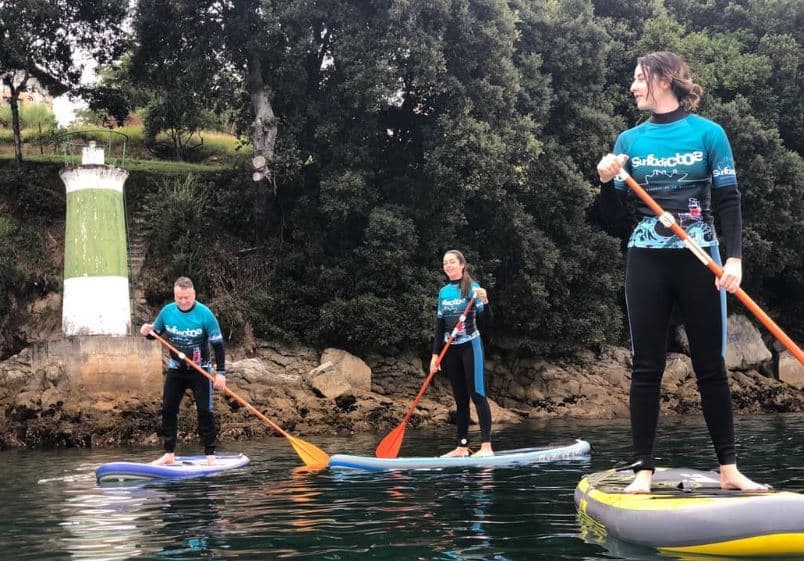 Travesía en Paddle Surf por los ríos de Cantabria