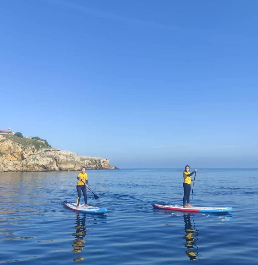 Clases de paddle surf en Suances