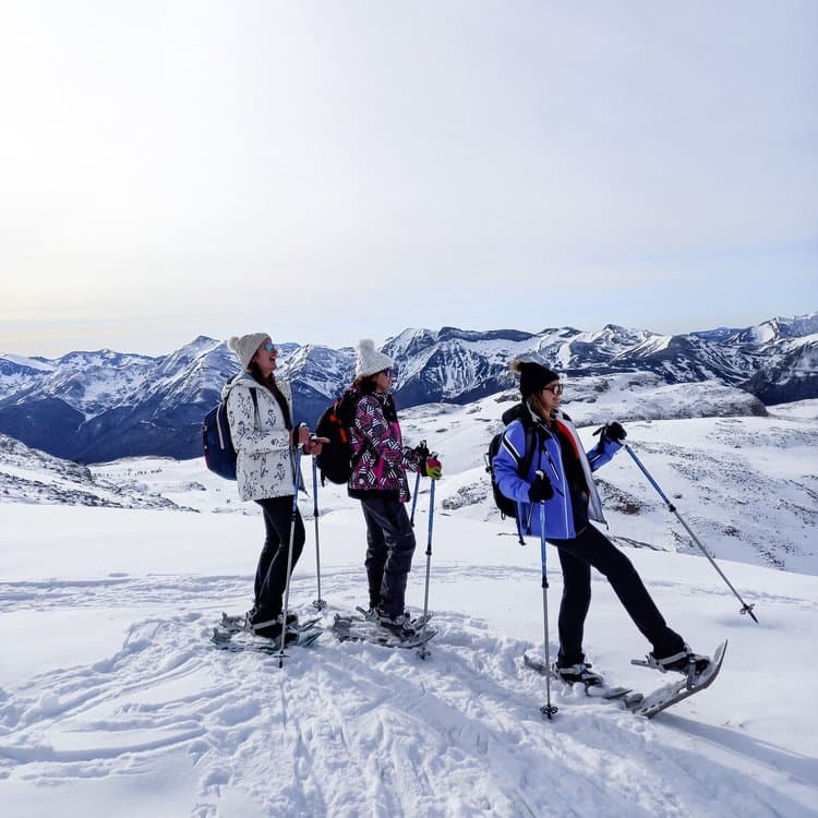 Winter Route through Picos de Europa with Snowshoes for Adventurers