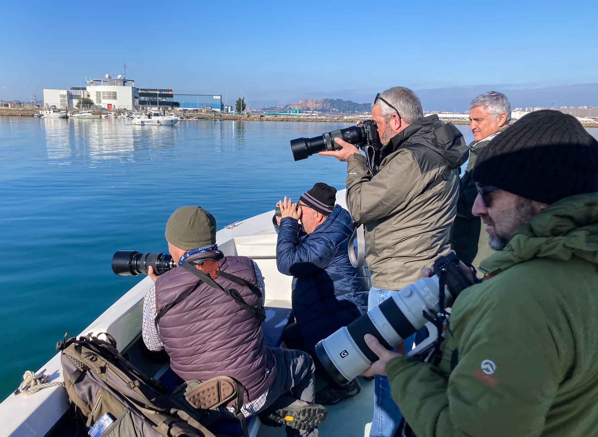 Capture nature from the sea: photo experience in the bay of Santander