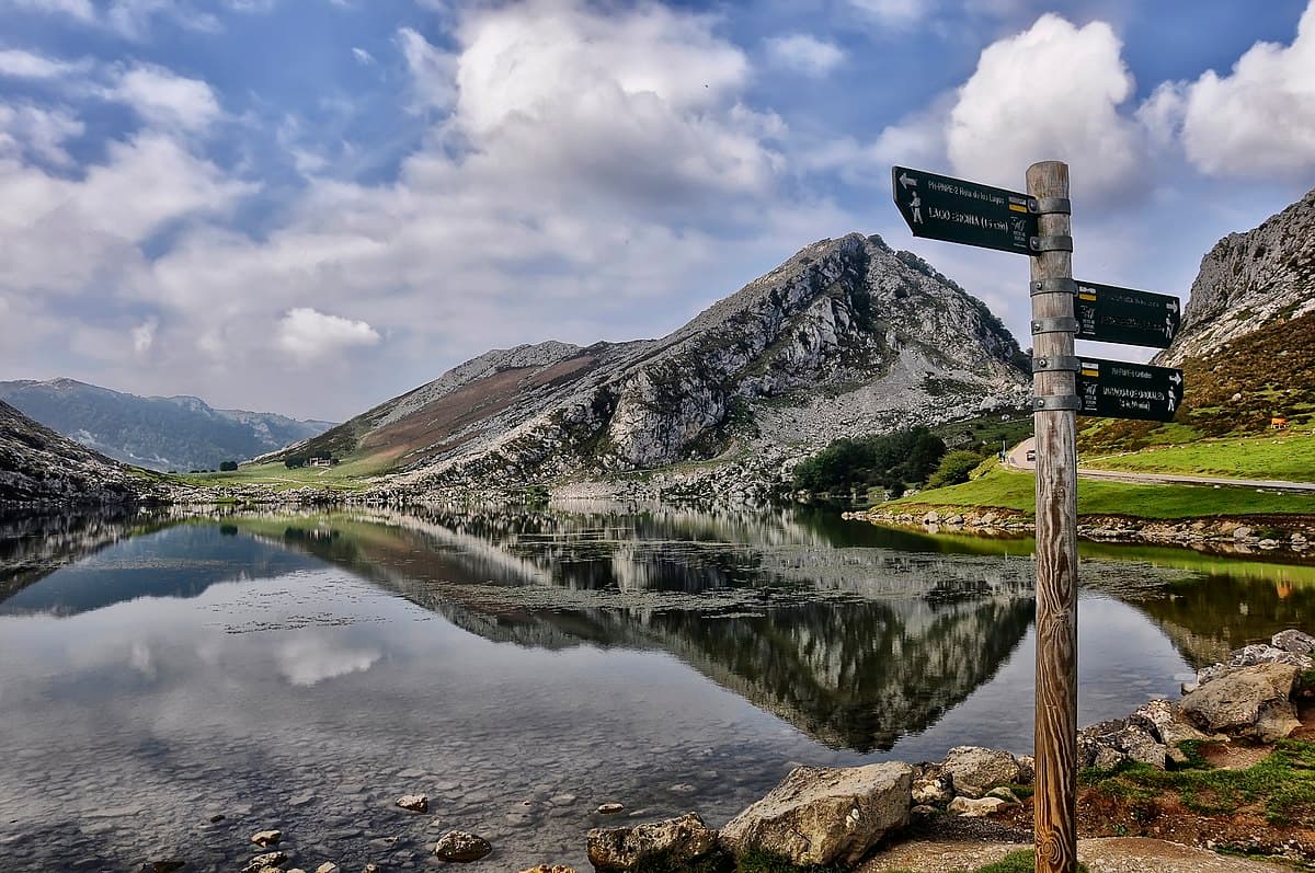 Ruta senderista a Los  Lagos de Covadonga