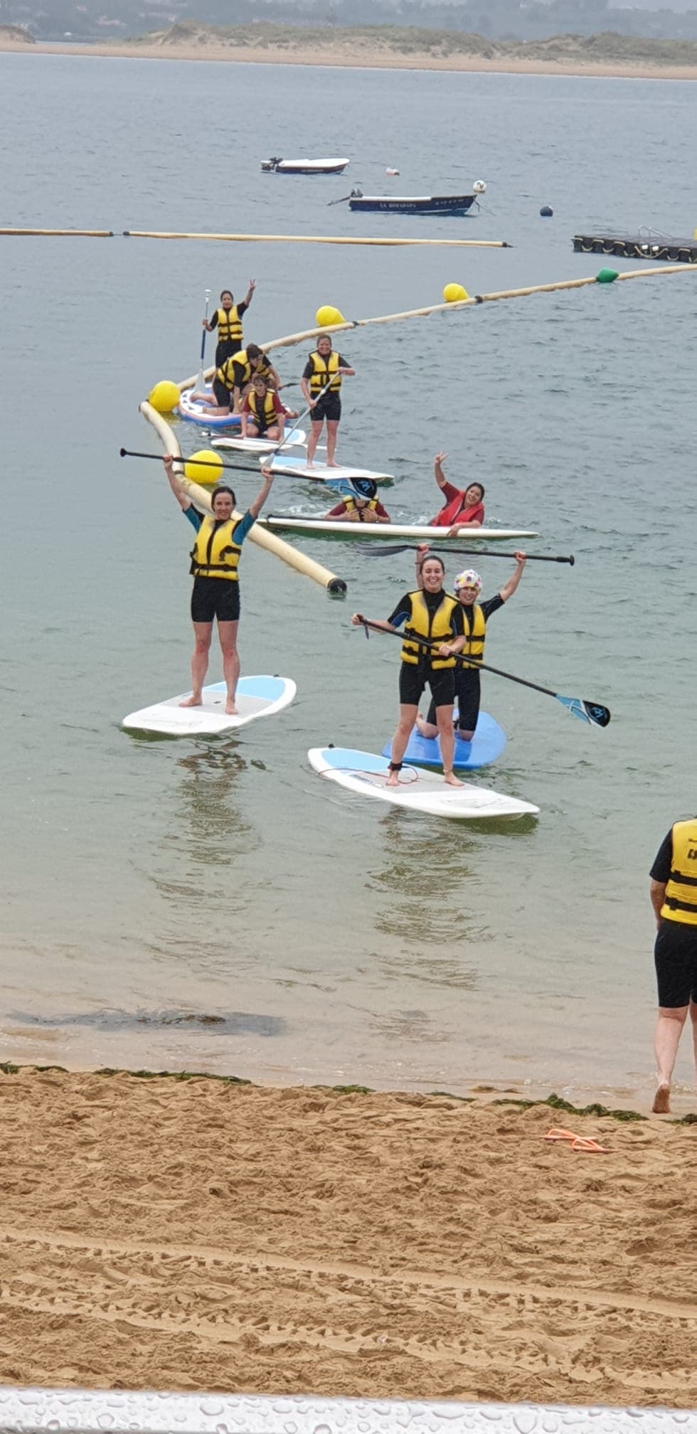 Curso de Paddle Surf (SUP) en la playa de la Magdalena