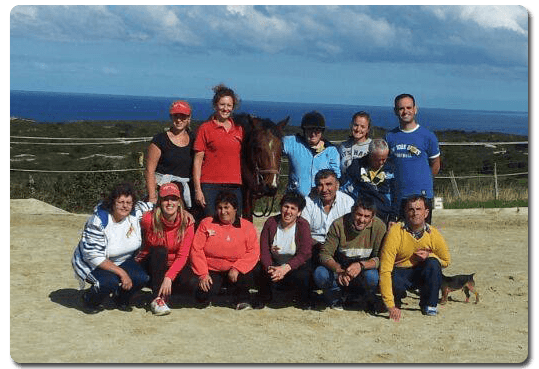 Equinoterapia en San Vicente de la Barquera